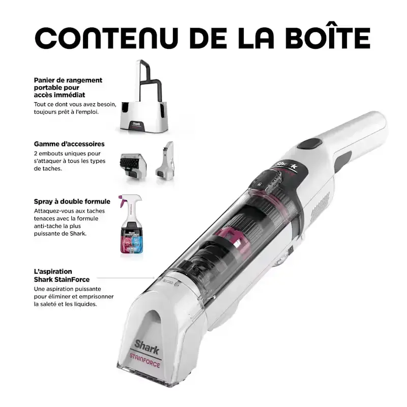 Contenu du coffret StainForce Pro