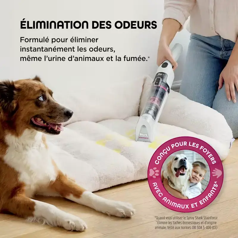 Élimination des odeurs animaux