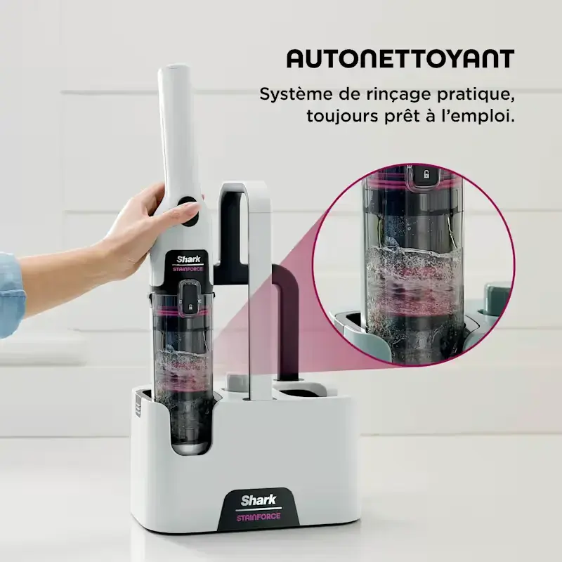 Système auto-nettoyant